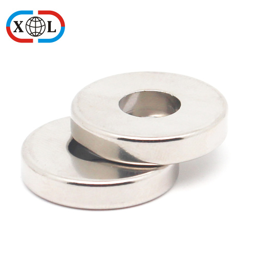 Super Strong Neodymium Magnet Ring with Nickle Coating