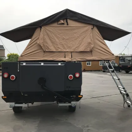Popular caravan trailer camping trailer family trailer