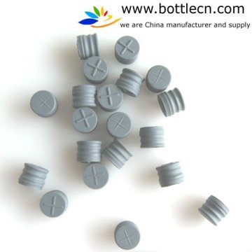 7mm/8mm grey rubber stopper for medical