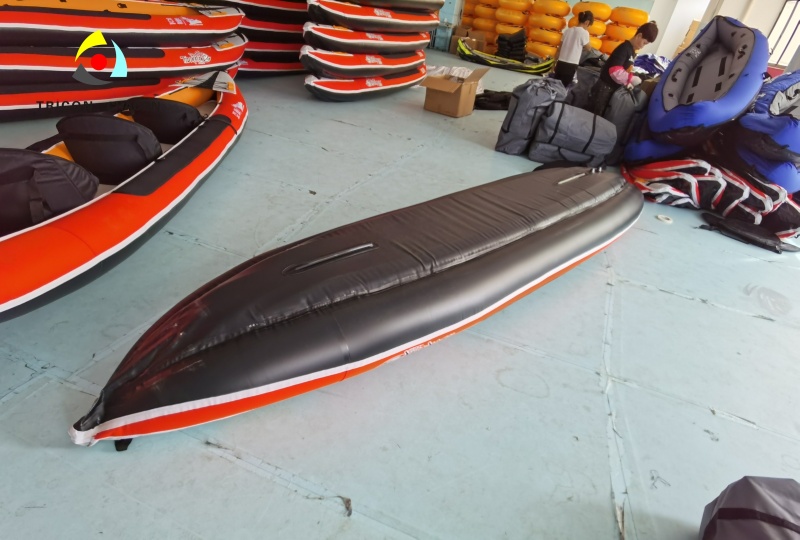 3-Person Fiberglass Inflatable Kayak for River, Lake, Sea & Ocean Fishing