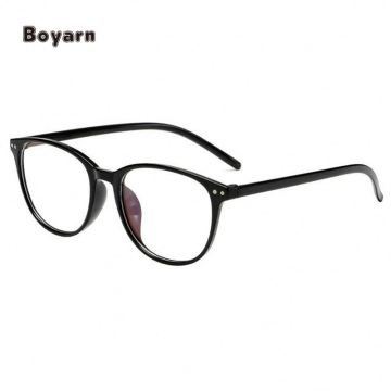 Boyarn Plastic Custom PC نظارات للقراءة للرجال والنساء - إغلاق الضوء الأزرق +0.0 ~ +4.0 Diopter