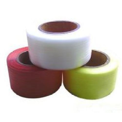 Poly plastic packaging strapping band.