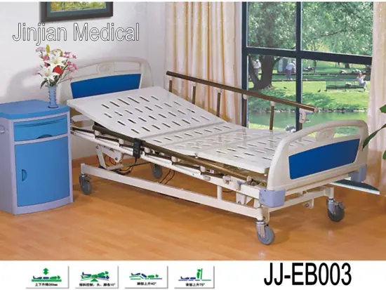 Luxurious electric nursing bed with 5 functions