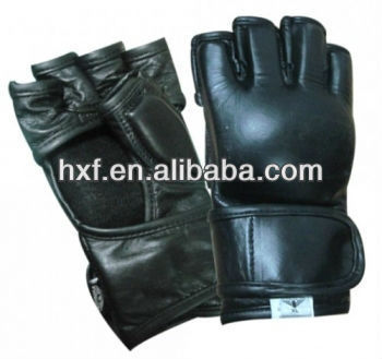 mma gloves leather