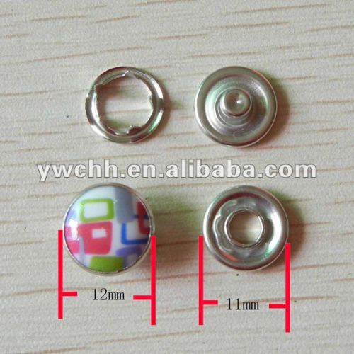 prong ring snap button