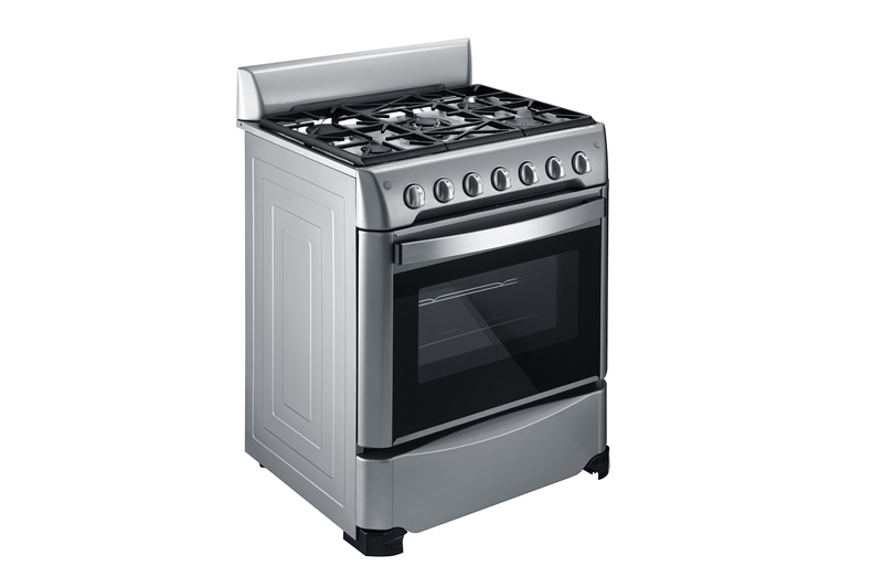 5-burner gas stove with oven