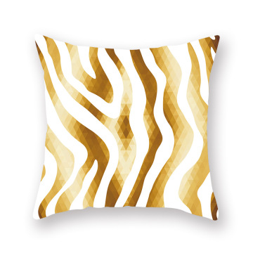 Best-selling striated leaves catton pillowcase
