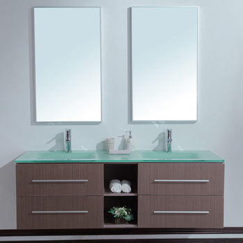 Veneer Vintage Bathroom Cabinet