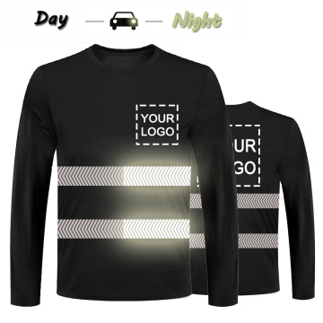 Long Sleeve Protect Cheap Custom Safety Reflect Shirt