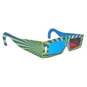 Oem &amp; Odm Fashionable Children Colorful Frame Red And Blue 3d Decoder Glasses Printing Logo