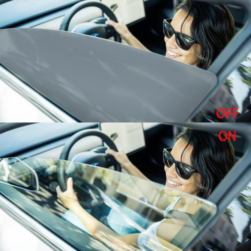 Auto Fensterglas Privatsphäre Film graues Dimmglas