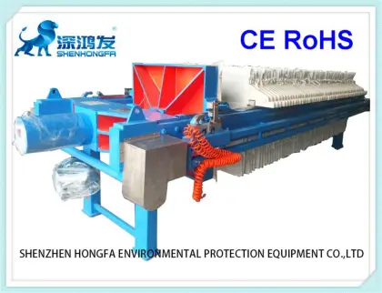 Plate and Frame Filter Press. BMY-70/1000