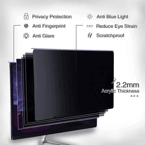 Anti-Kratzer-Acrylhänge-Datenschutzstudiomodellfilter