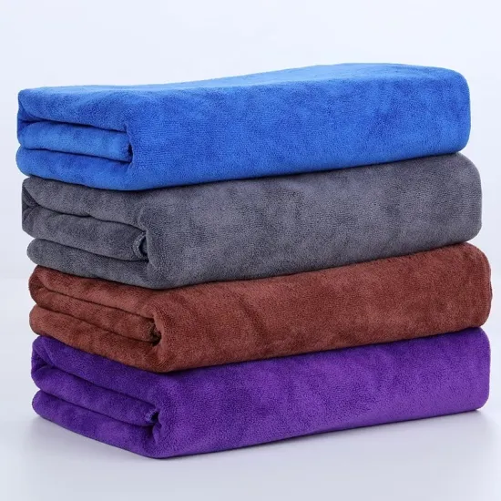Customized Thick Coral Fleece Car Washing Towel 420gsm Microfiber Cleaning Towel