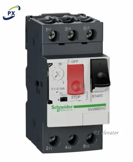 GV2ME Series Electrical Motor Protector Contactor for Lift Door Parts