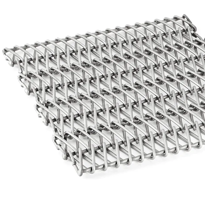 Food Grade Stainless Steel Mesh Belt for Food Industry