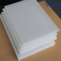 White PP plastic sheet
