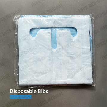 Material dental Babero dental desechable