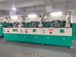 Plastic Bottle Automatic UV Screen Printing Machine