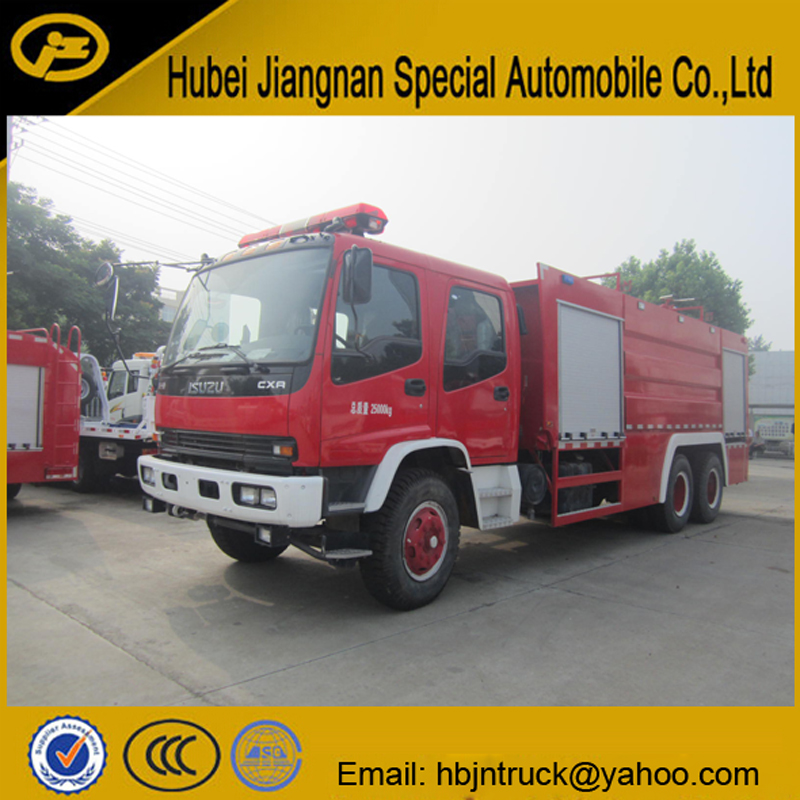 Isuzu Fire Extinguisher Truck