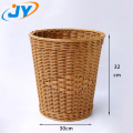 Handweave washable plastic laundry basket for hotel