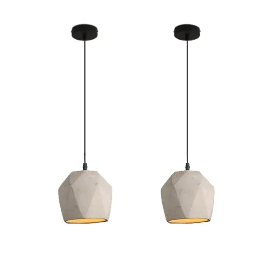 INSHINE Concrete Hanging Light Fixtures