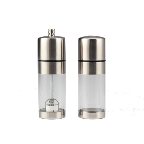 Premium Salt Shaker and Pepper Grinder Set