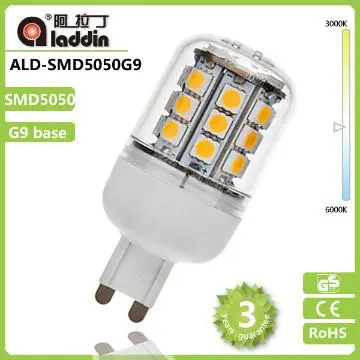 2013 office lighting smd5050 g9 lampadina led