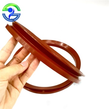 China Manufacturer Wear-Resistant NBR Rubber V-Shape Oil Seals for High and Low Temperatures