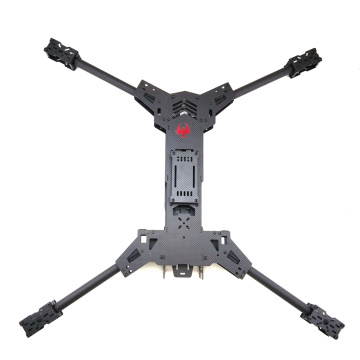 680mm H tipi katlanır karbon fiber drone çerçeve