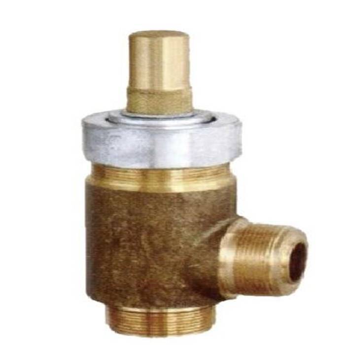 Marine safety valve automatic pressure relief