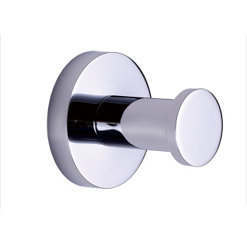 Brass Wall Mount Bathroom Hardware Set with Towel Bar, Ring, Holder, and Hook