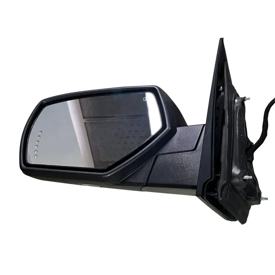 Power Heated Rearview Towing Mirror for Chevrolet Silverado 2014-2018 and GMC Sierra 20 - Black