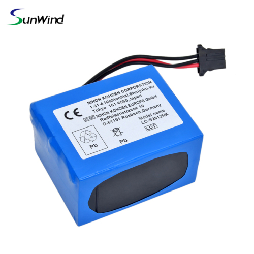 12V 2900MAH Ιατρική μπαταρία Σφραγισμένο μολύβδου LC-S2912NK για τον απινιδωτή Nihon Kohden X041B