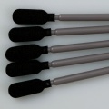 General Purpose Cleanroom Black Foam Tip Swab