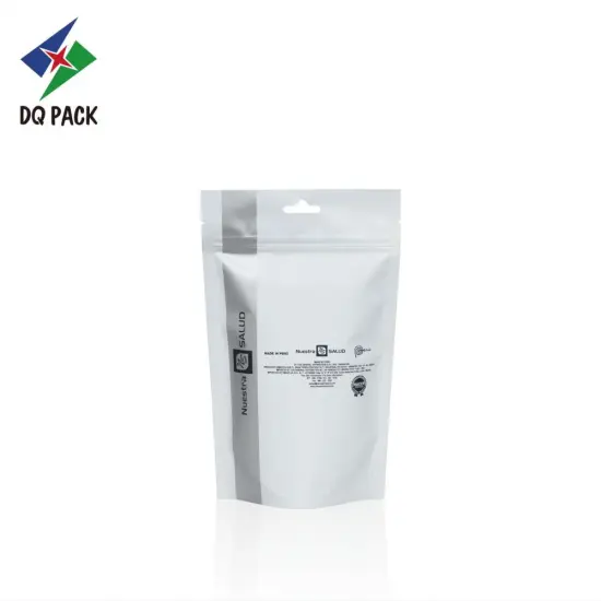 Lollipop stand up pouch with ziplock doypack packaging