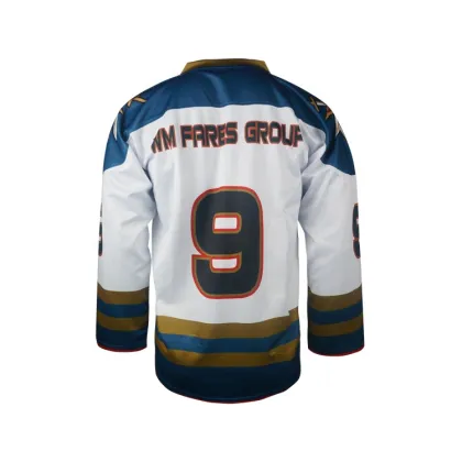 Cheap international custom sublimated oversized team ice hockey jersey uniforms