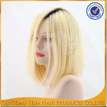 In stock alibaba wholesale best quality virgin european blonde lace front cheap human hair wigs