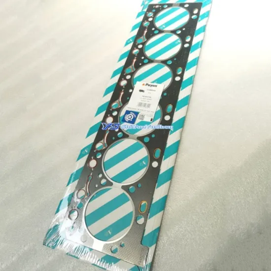 Original ISLE375 Diesel Engine Cylinder Head Gasket with Copper Ring: Part Numbers 3967059, 3943366, 4937728