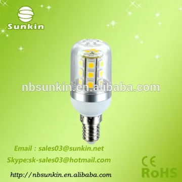 2015 New CE ROHS PC G9 led lamp 5.5w 36smd 3014 led g9 lamp