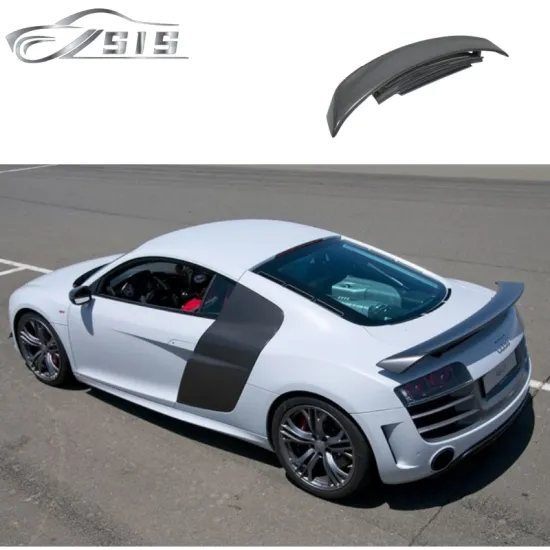 R8 Rear Spoiler - Carbon Fiber GT Style for AD R8 2007-2015 Spider TrunkSpoiler