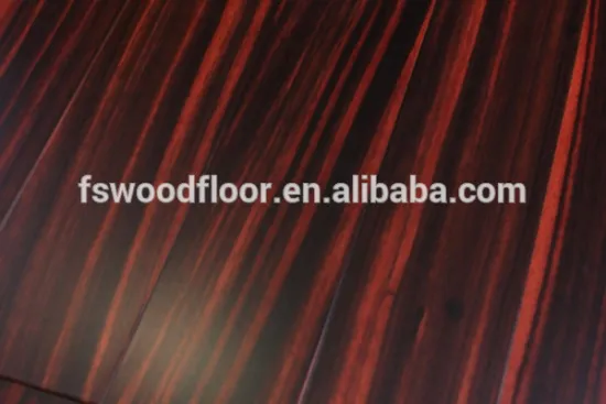 ebony Madagascar fishbone engineered wood flooring