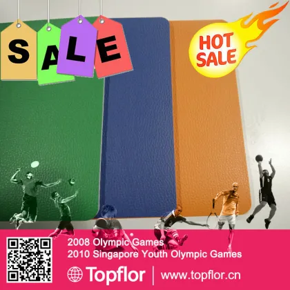 Fitness gym pvc flooring athletic mats Vinyl gym mats flooring
