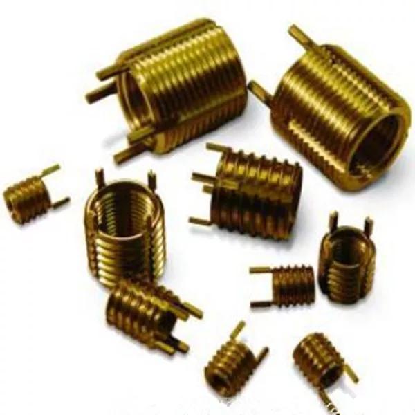 Lightweight M4*0.7-M6*0.75-5.25L Keensert Fasteners Steel Zinc Titanium with Plated Thread Insert Industrial Use Metric System