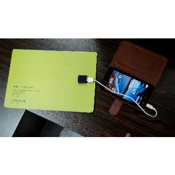 flexible solar charger eternal backup battery charger