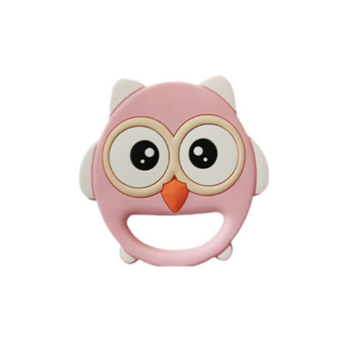 Owl Silicone Baby Teether não-tóxico para mastigar