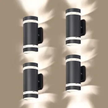 IP65 Outdoor Wall Lamp: E27 LED Exterior Light ETL Certified