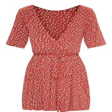 Wrap Dress Knee Length
