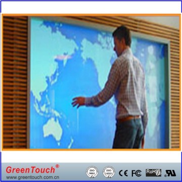 GreenTouch 17"-115"clear touch foil,interactive touch foil,USB touch film through glass