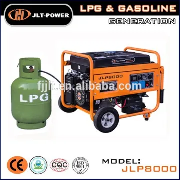 GS approved, 6kW BIG fuel tank liquid petrol gas Generator set price